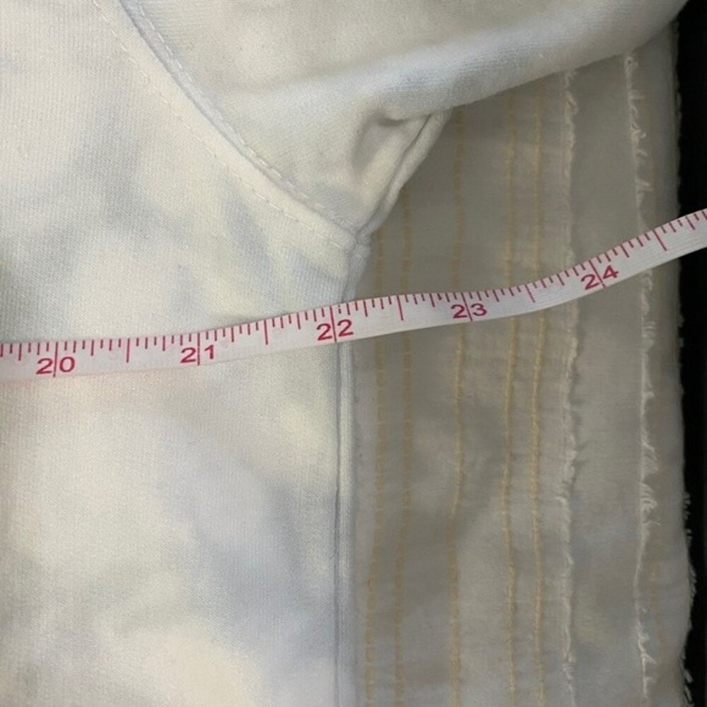 New! Ivory Ella Cropped Tie-Dye Hoodie - Size Large - Picture 5 of 8